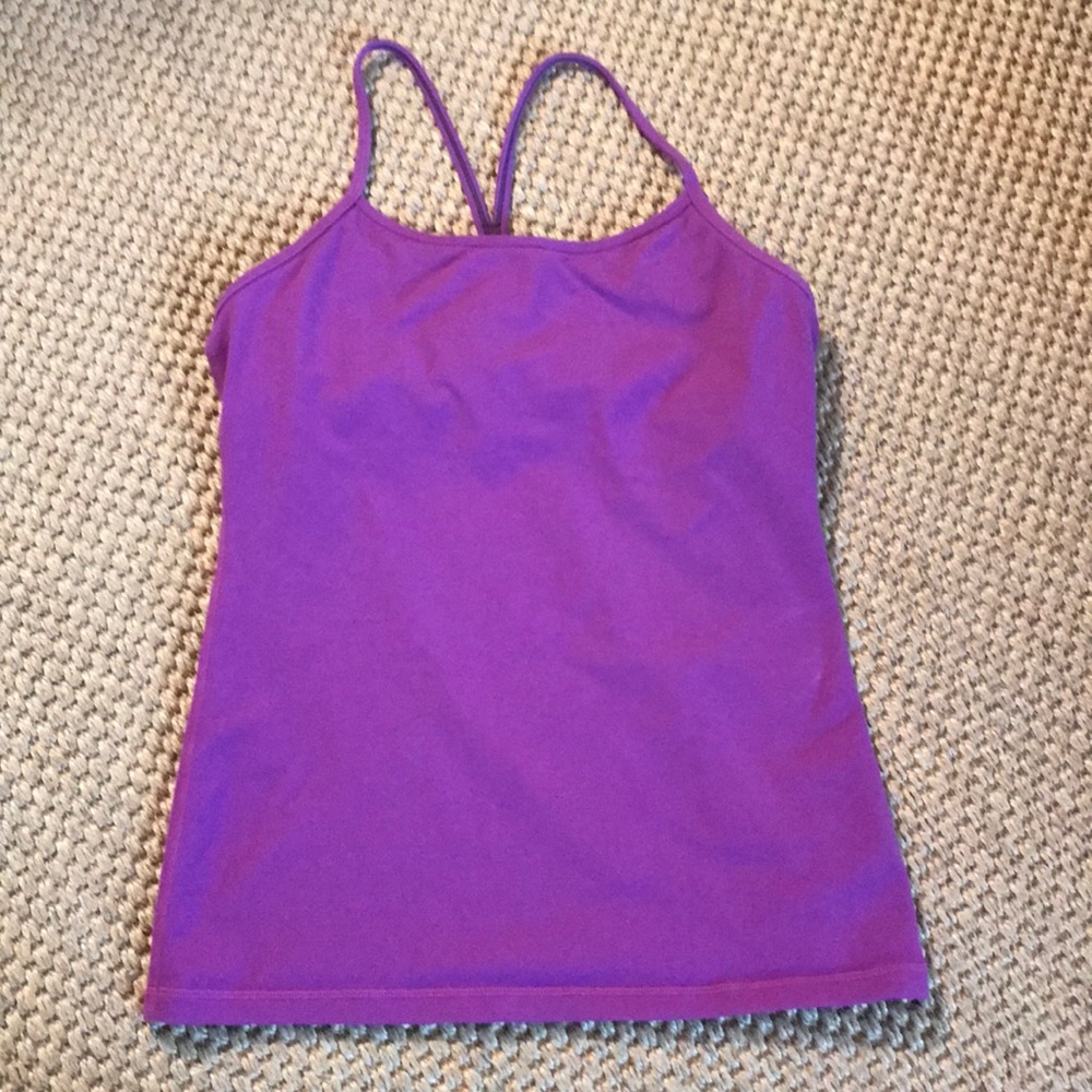 Purple Lululemon Razorback Tank. Great condition! - Picture 2 of 2